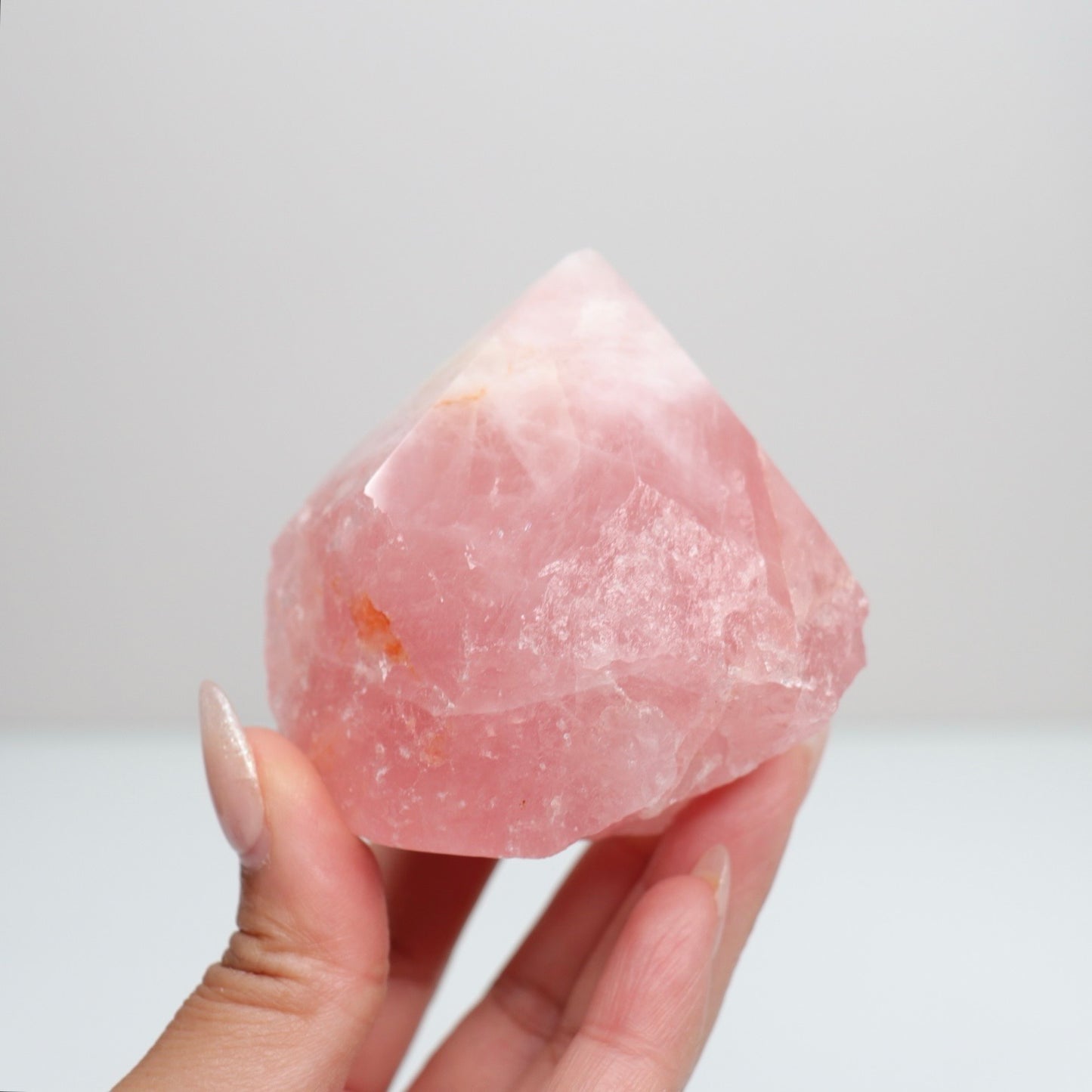 Rose Quartz Top Polished Point | 2