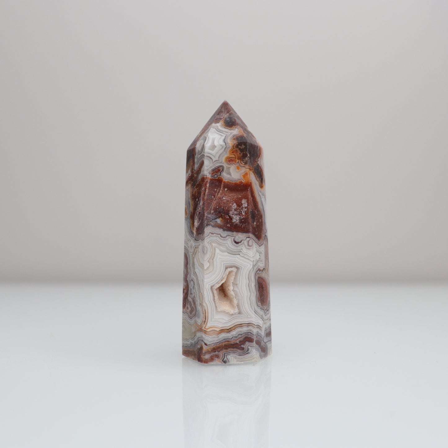 Crazy Lace Agate Tower 10