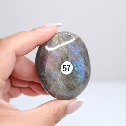 Labradorite Palm Stone 57