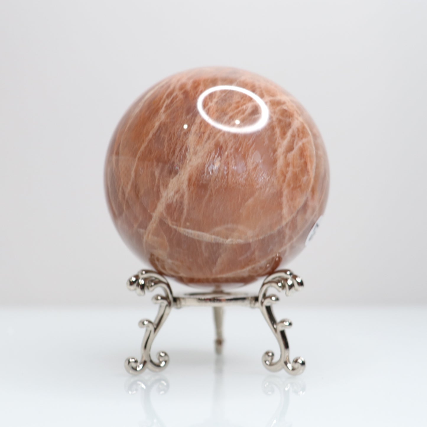 Peach Moonstone Sphere | 57