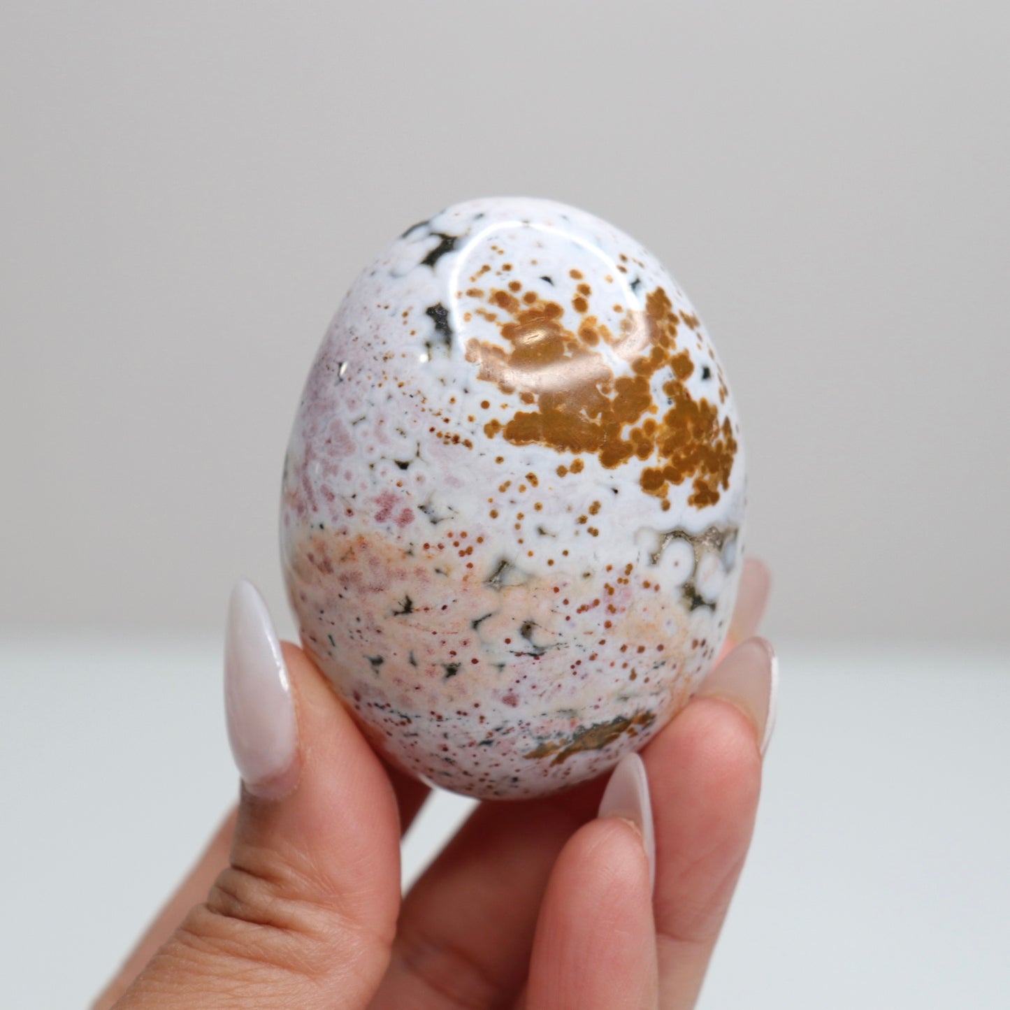 Ocean Jasper Palm Stone | C