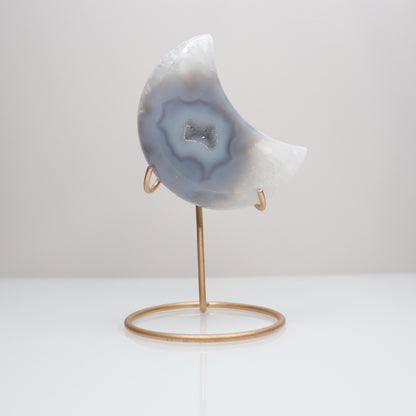 Druzy Agate Moon | L