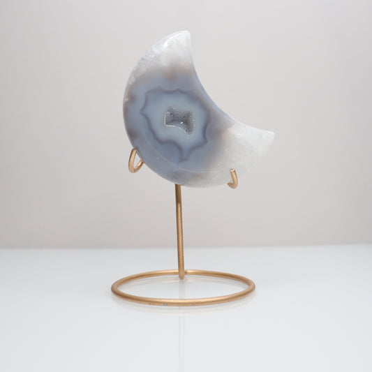 Druzy Agate Moon | L