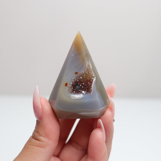 Druzy Agate Diamond 139