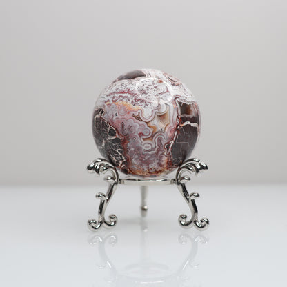 Mexican Lace Agate Sphere | 8