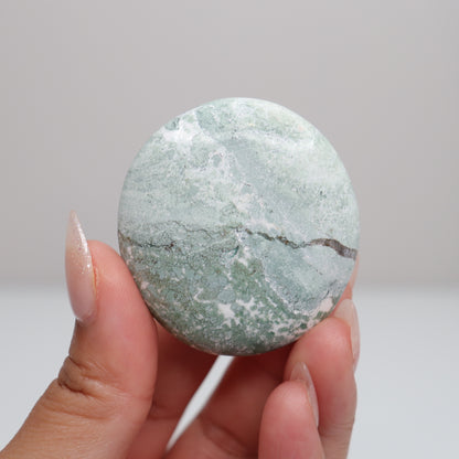 Green Sardonyx Flat Stone | 87