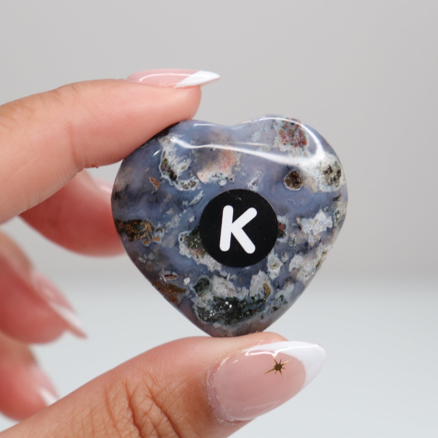 Ocean Jasper Heart | K