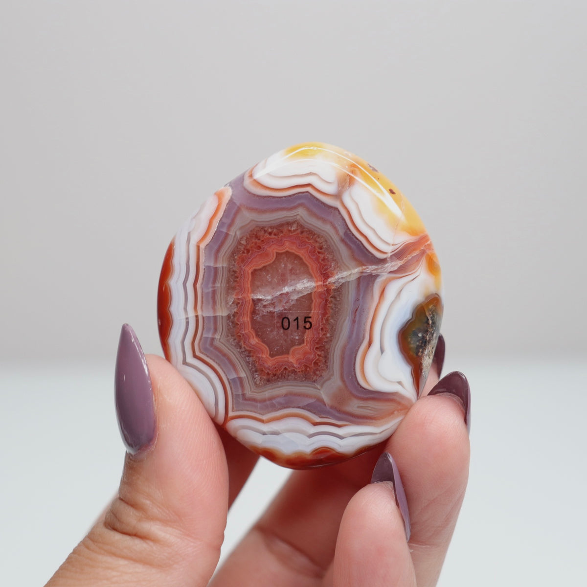 Malawi Agate Palm Stone 015