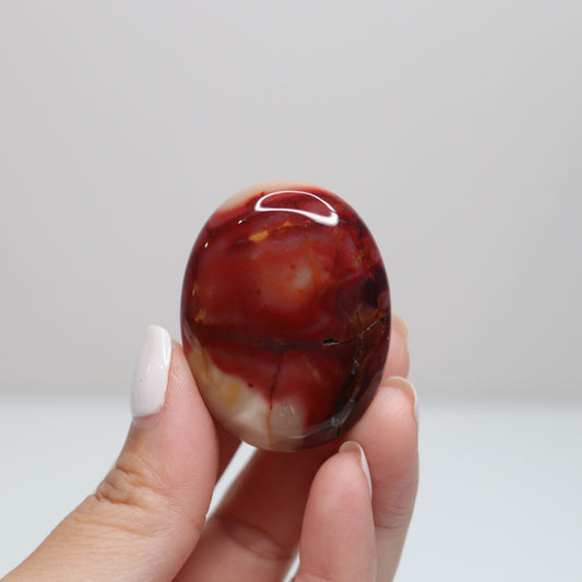 Mookaite Palm Stone | E