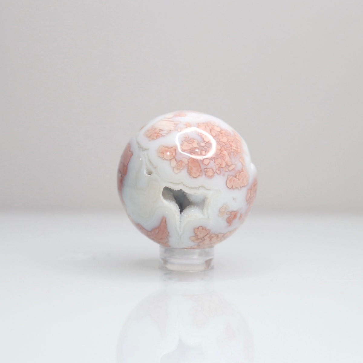 Pink Agate Sphere | 81