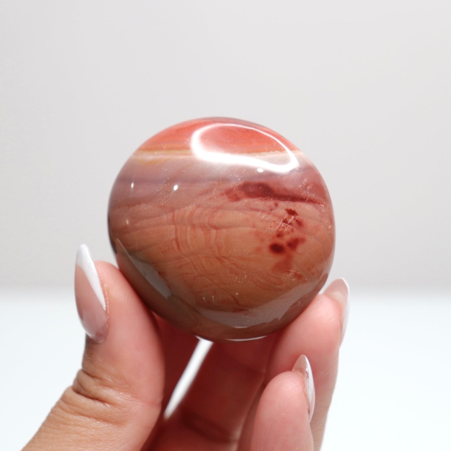 Polychrome Jasper Palm Stone | 3