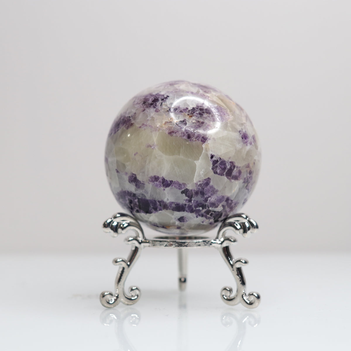 Fluorite & Calcite Sphere 1