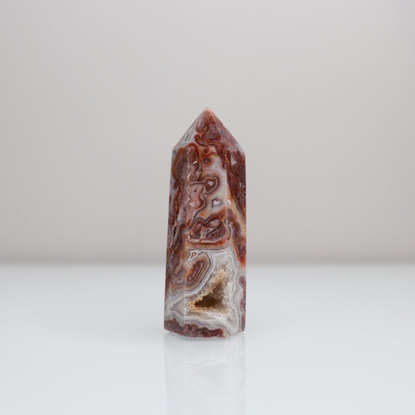 Crazy Lace Agate Tower 11*