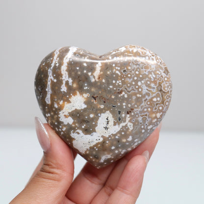 Ocean Jasper Heart | K