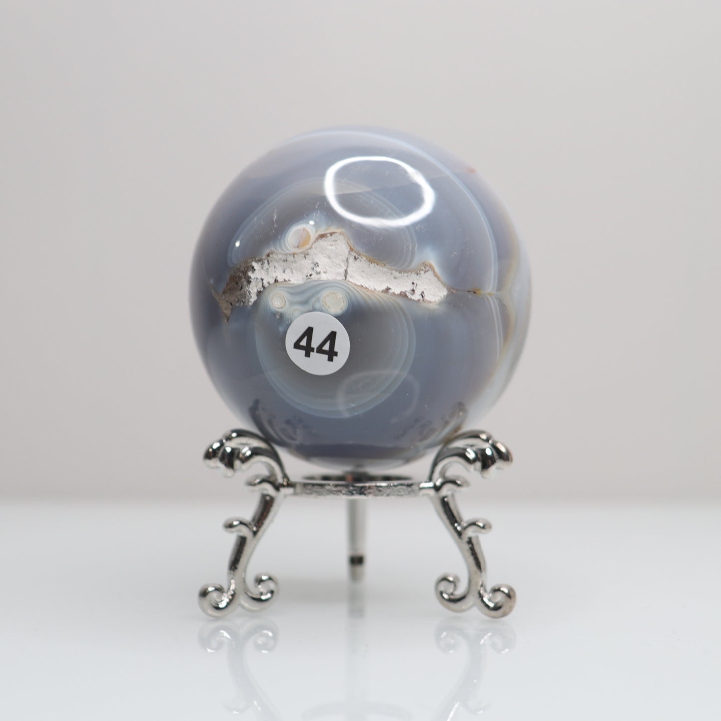 Orca Agate Sphere | 44
