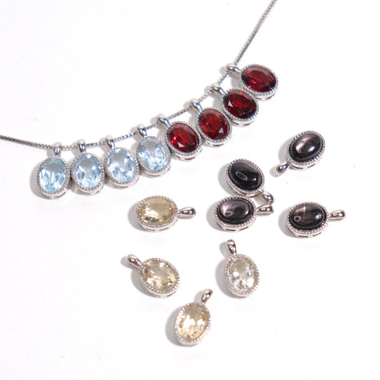 Faceted Pendants
