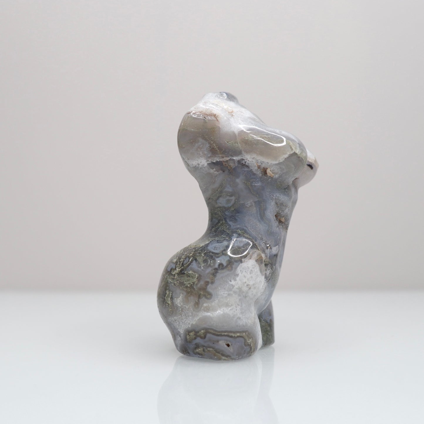 Moss Agate Goddess Body D