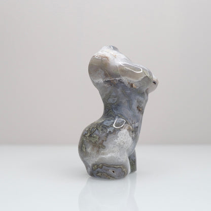 Moss Agate Goddess Body D
