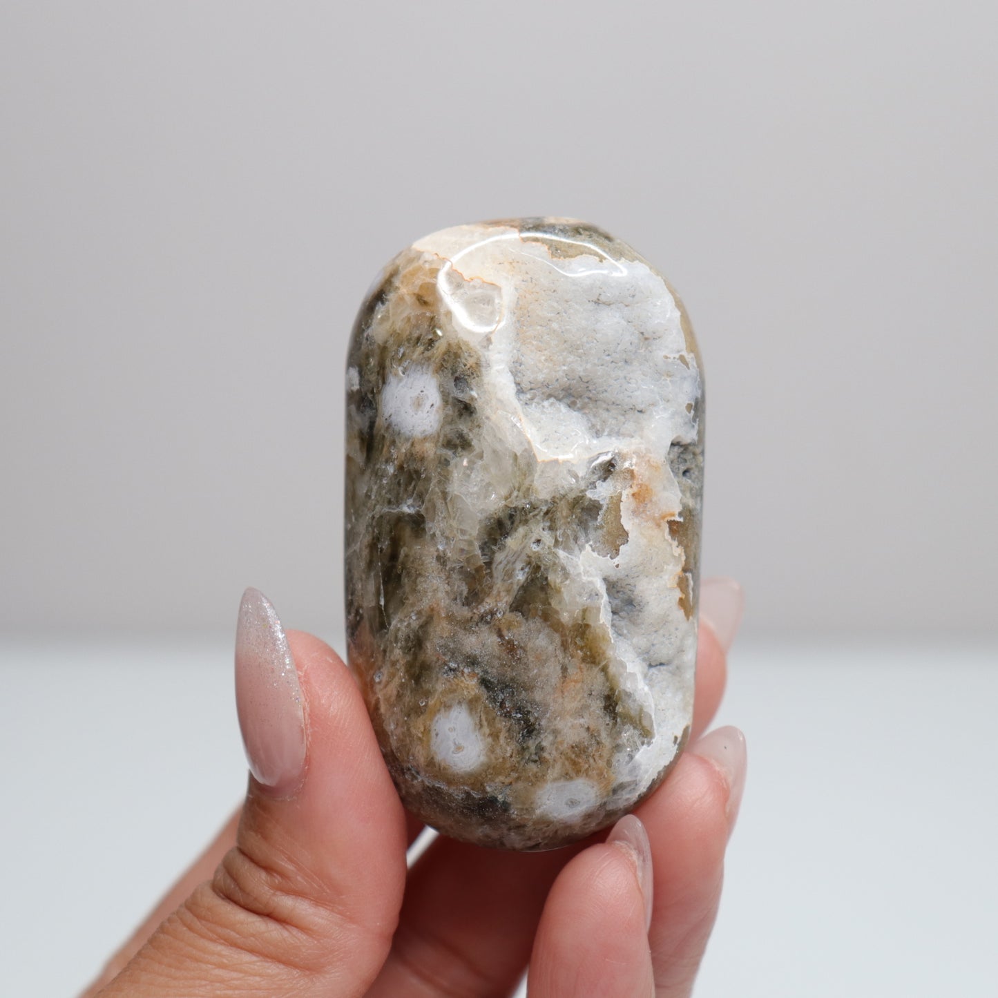 Sea Jasper Palm Stone | R