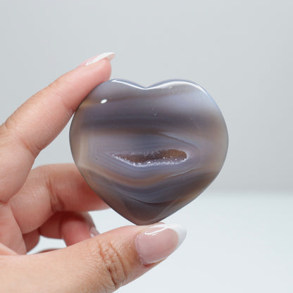 Druzy Agate Heart | 12