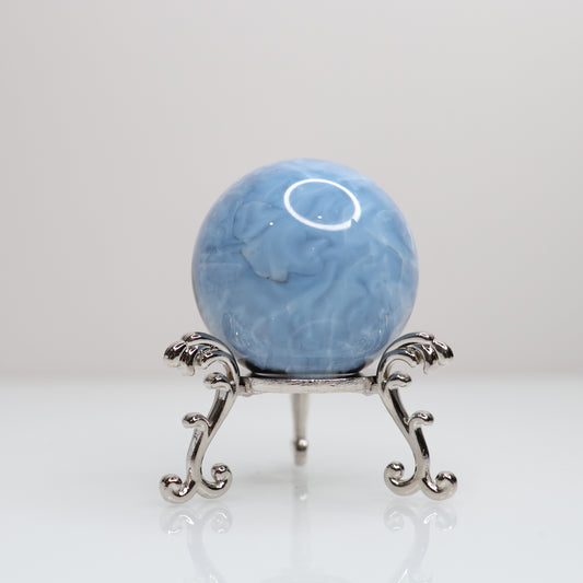 Blue Opal Sphere 4
