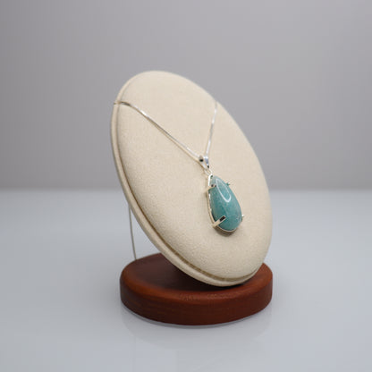 Sterling Silver Amazonite Necklace | 3