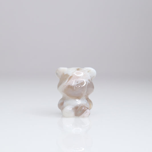 Flower Agate Mini Bear | 13