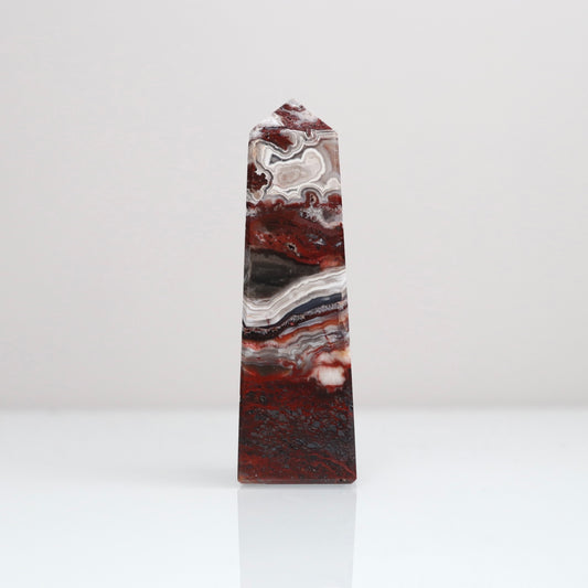 Mexican Lace Agate Tower 117