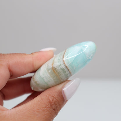 Caribbean Calcite Palm Stone | A