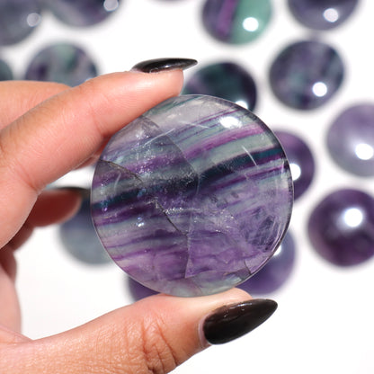 Fluorite Flat Stones