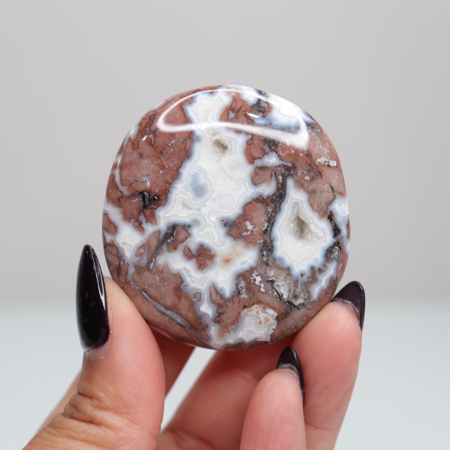 Sangria Agate Flat Stone | 36