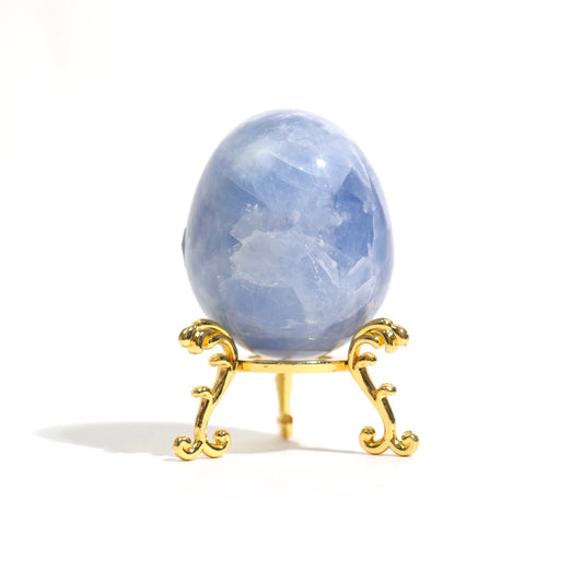Blue Calcite Egg | 6
