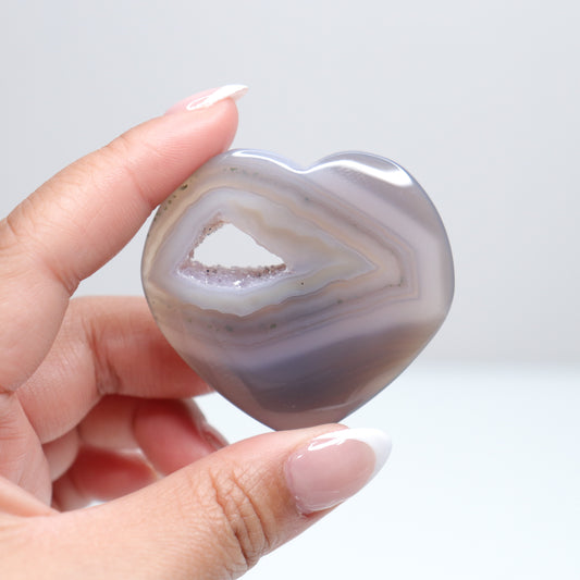 Druzy Agate Heart | 2