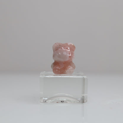 Flower Agate Mini Bear | 6