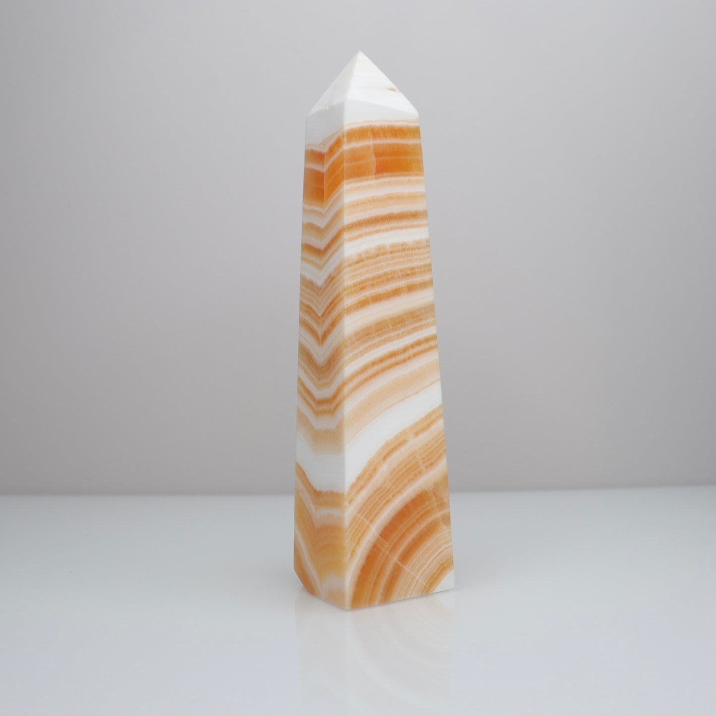 Orange Calcite Tower | Large*