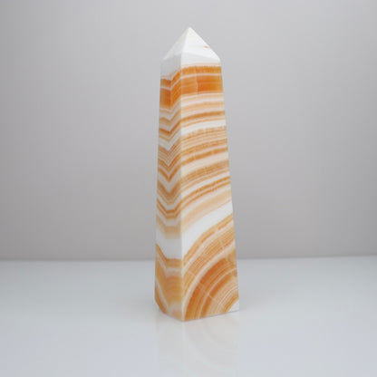Orange Calcite Tower | Large*