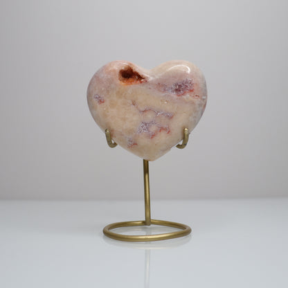 Pink Amethyst Heart | 6