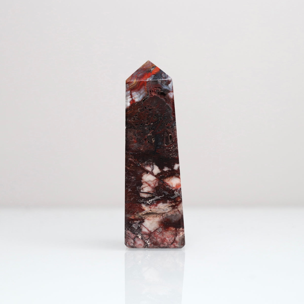 Mexican Lace Agate Tower 113