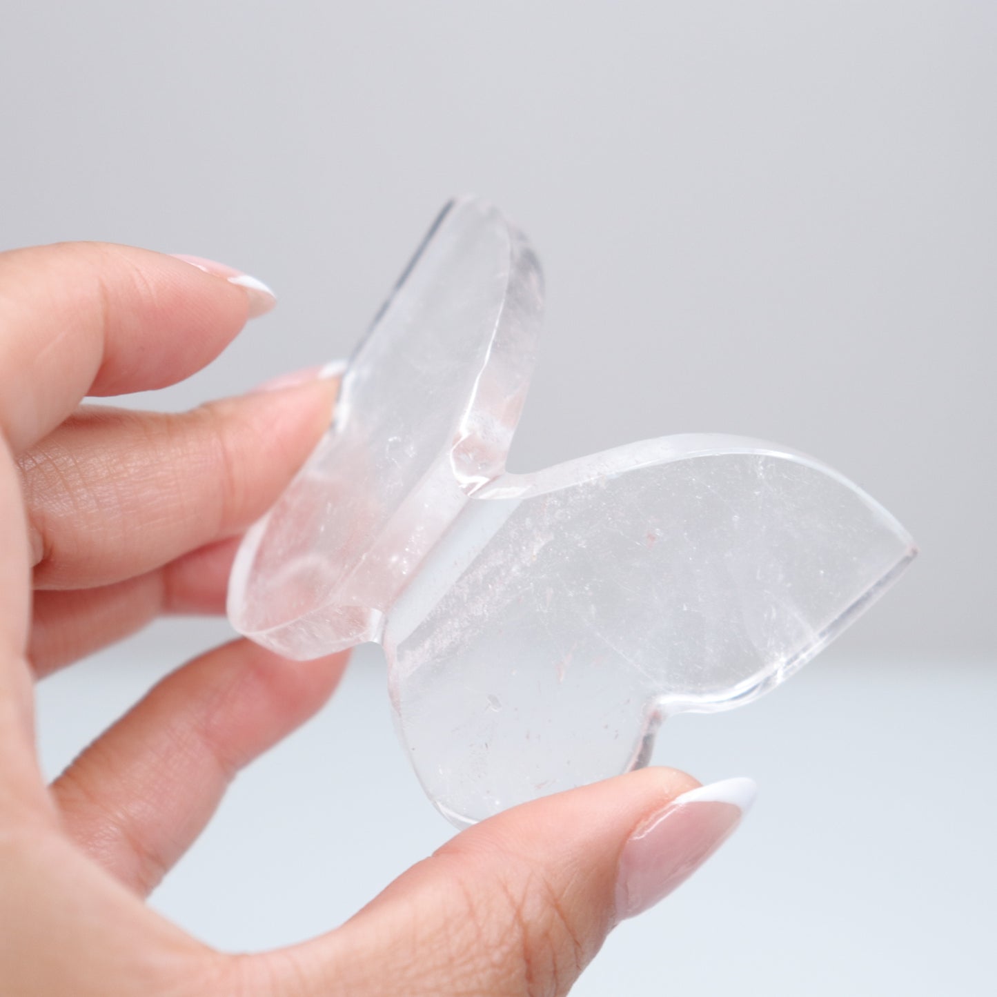 Clear Quartz Butterly D