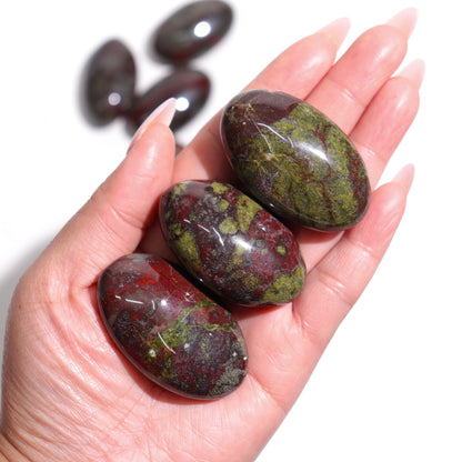 Dragon Bloodstone Palm Stones