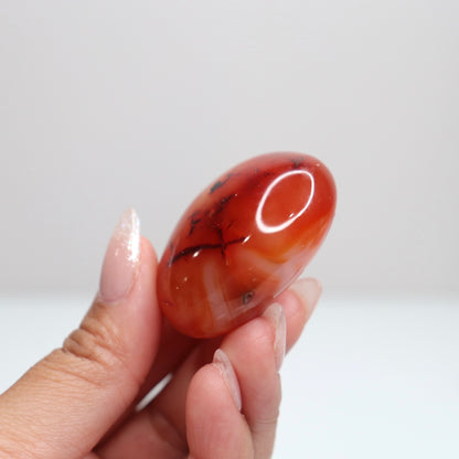 Carnelian Palm Stone 83