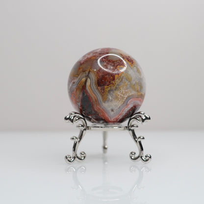 Mexican Lace Agate Sphere | 10
