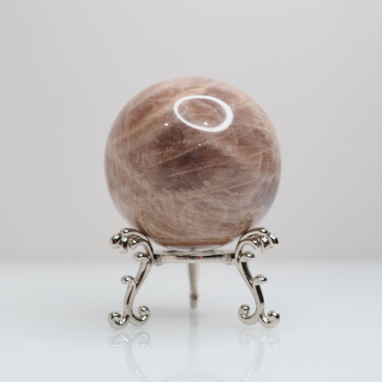 Peach Moonstone Sphere | 53