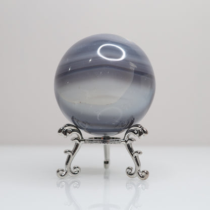 Orca Agate Sphere | 43