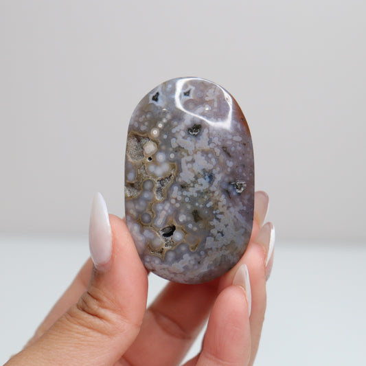 Sea Jasper Palm Stone | V