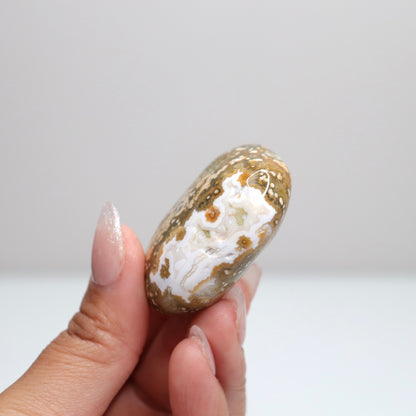 Sea Jasper Palm Stone | O