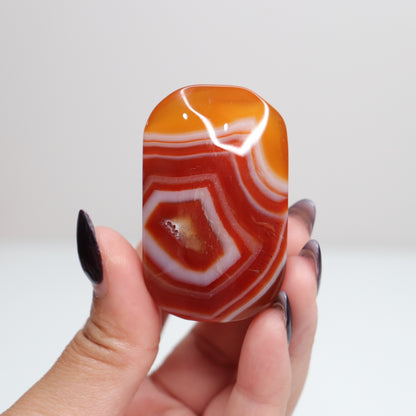 Carnelian Palm Stone | 132