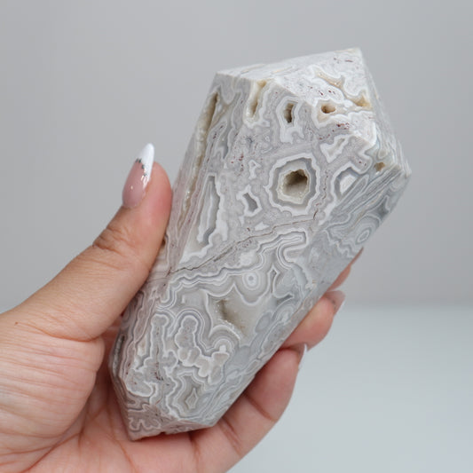 Mexican Lace Agate DT. | Large