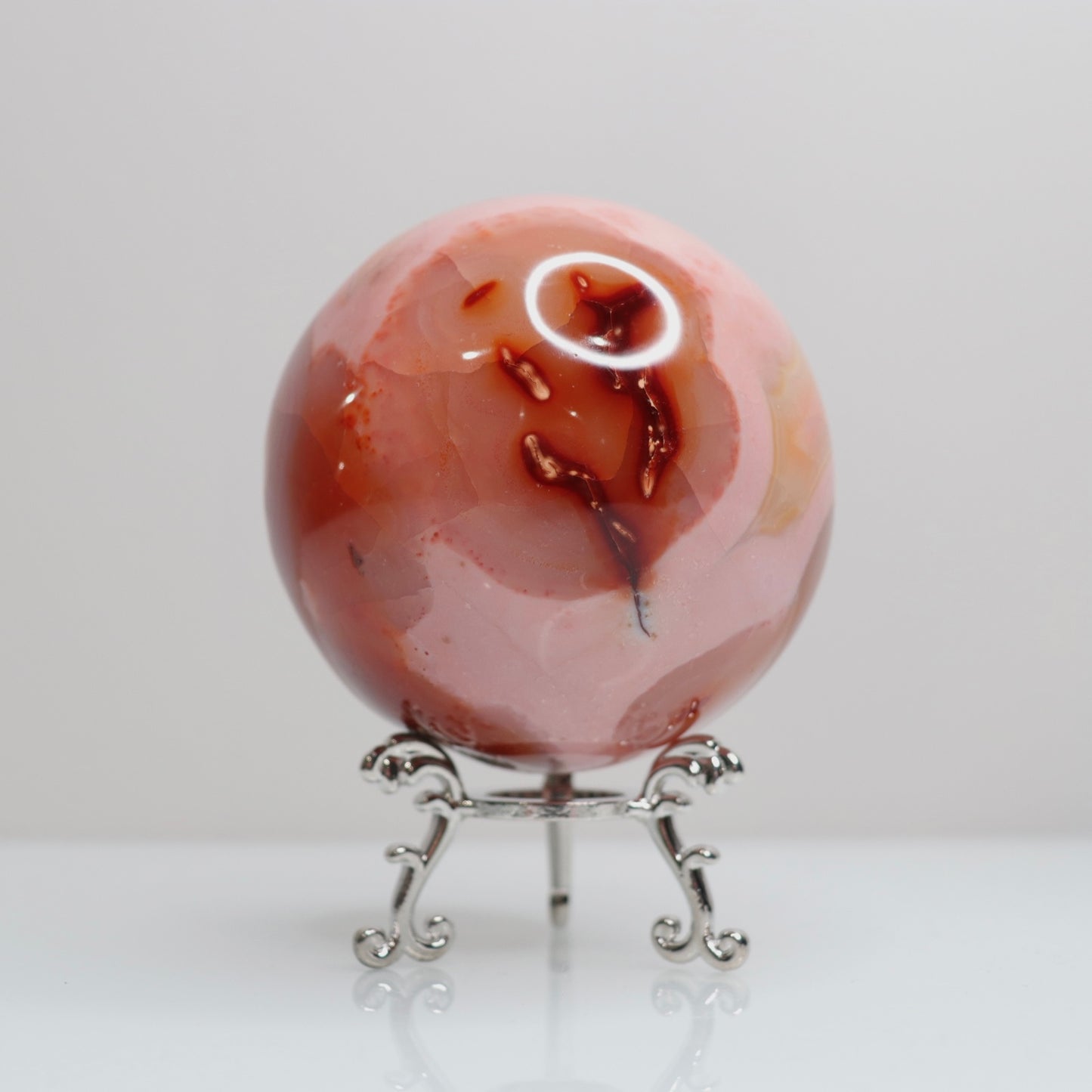 Carnelian Sphere 17