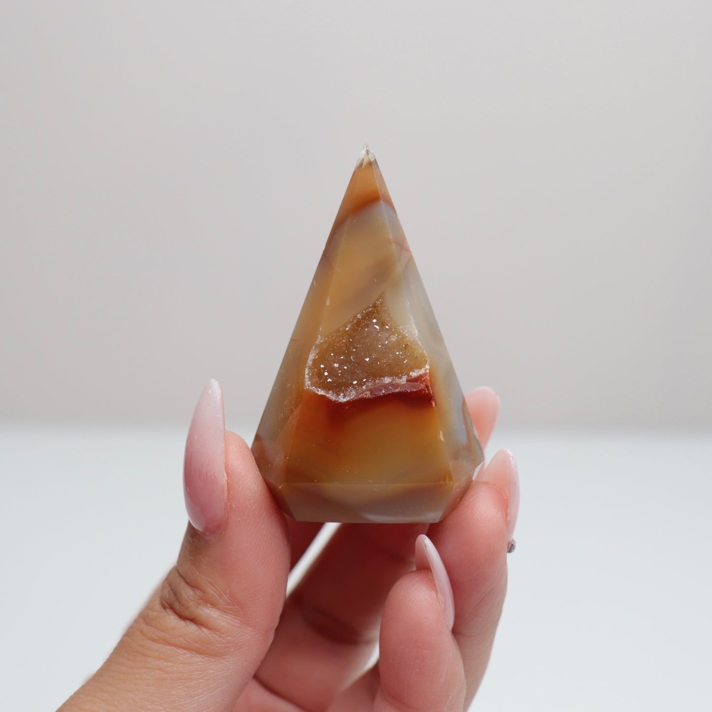 Druzy Agate Diamond 135